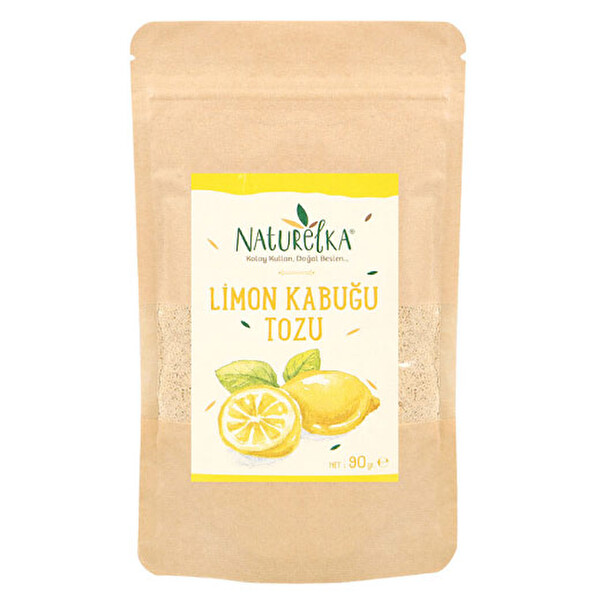 Naturelka Limon Kabuğu Tozu 90g Naturelka Limon Kabuğu Tozu 90g
