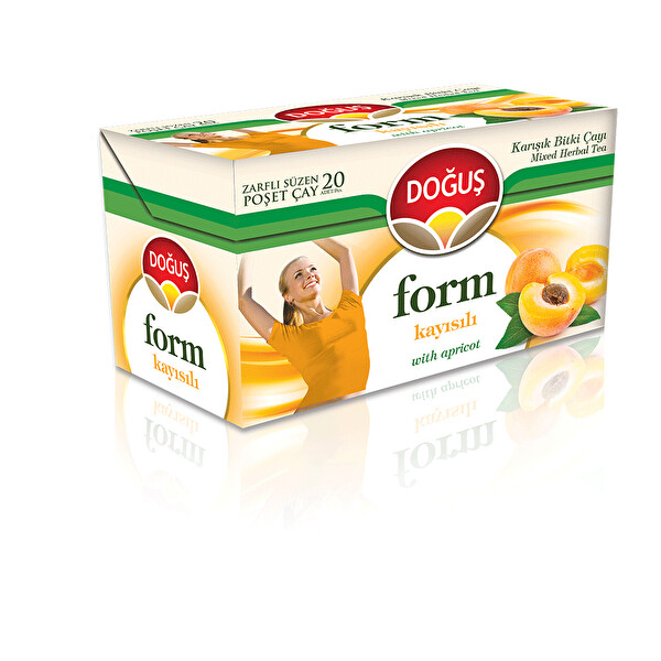 Doğuş Form Çayı Kayısılı 20X2 Gr Doğuş Form Çayı Kayısılı 20X2 Gr