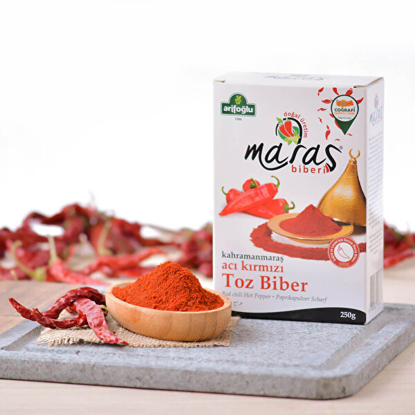Arifoglu Maras Aci Toz Biber 250 G 30175344 Carrefoursa