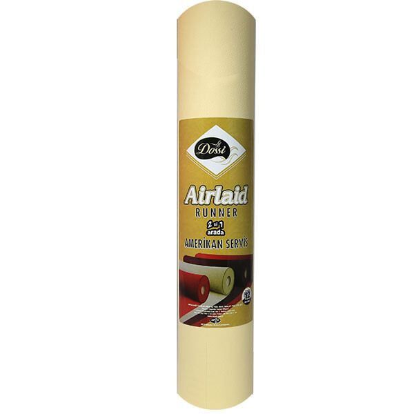 Dossi Runner Amerikan Servis Krem 12 Metre Dossi Runner Amerikan Servis Krem 12 Metre