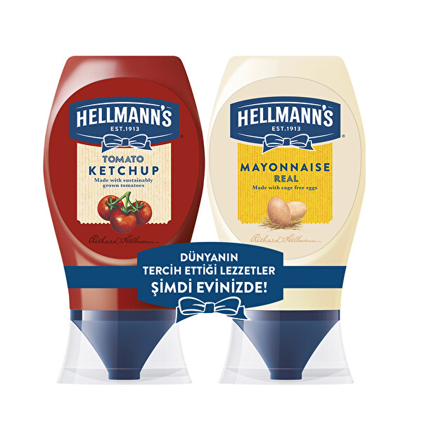 Hellmann's Ketçap & Mayonez Mini Set 525Gr