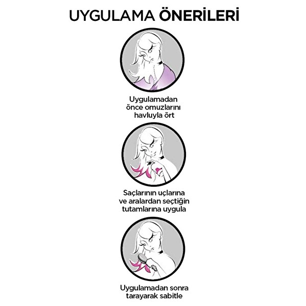 L'Oreal Paris Colorista Saç Spreyi 4 Pink L'Oreal Paris Colorista Saç Spreyi 4 Pink
