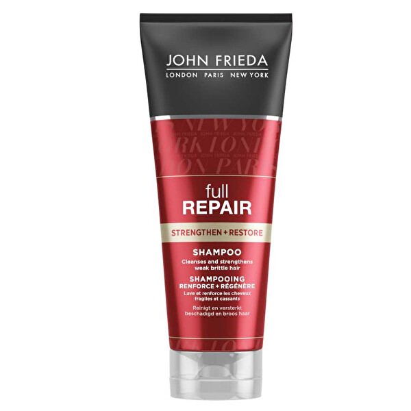 John Frieda Brilliant Brunette Fullrepair İşlem Görmüş Saçlar Onarıcı Şampuanı 250 ml John Frieda Brilliant Brunette Fullrepair İşlem Görmüş Saçlar Onarıcı Şampuanı 250 ml
