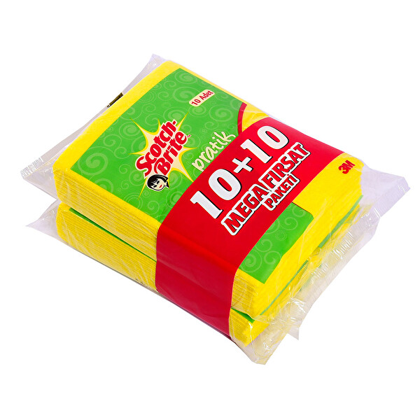 Scotch Brite 10+10 Temizlik Bezi Scotch Brite 10+10 Temizlik Bezi