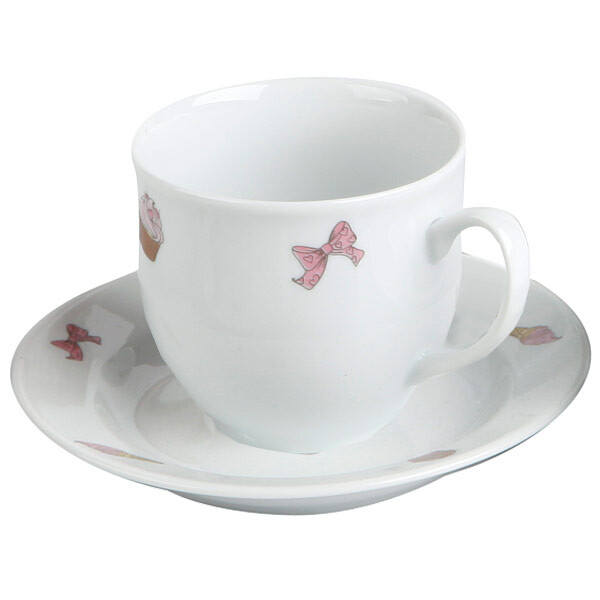Kütahya Porselen Cup Cake Desenli Çay Fincan Takımı 12 Parça Kütahya Porselen Cup Cake Desenli Çay Fincan Takımı 12 Parça