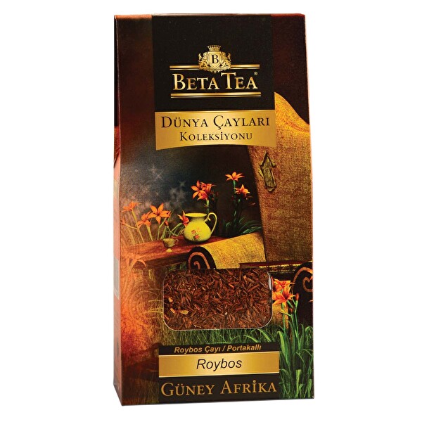Beta Tea Portakallı Rooibos (Güney Afrika Çayı) Dünya Çayları Koleksiyonu 50 Gr