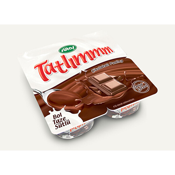 Sütaş Tatlım Çikolatalı 4*110 gr 2'li Paket Sütaş Tatlım Çikolatalı 4*110 gr 2'li Paket