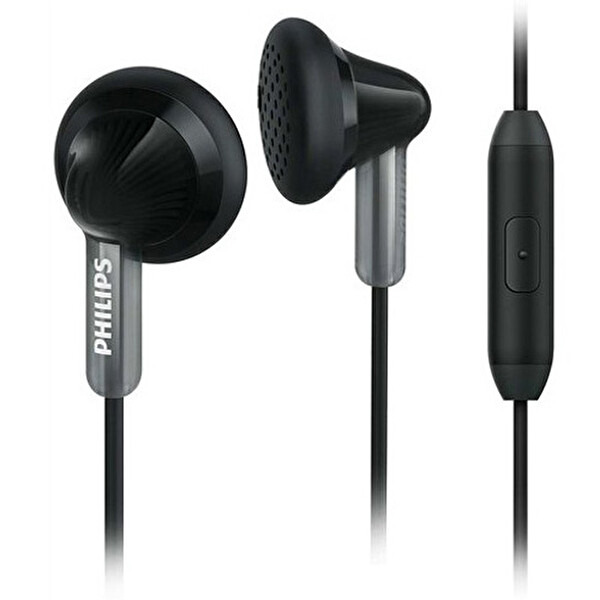 Philips She3015bk/00 Mikrofonlu Siyah Kulaklık