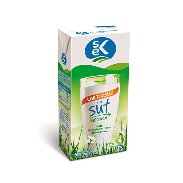 Sek Laktozsuz Süt 500 ml Sek Laktozsuz Süt 500 ml