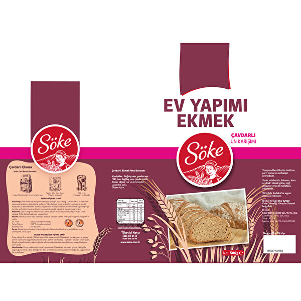 Söke Çavdarlı Un Karışımı 500 g Söke Çavdarlı Un Karışımı 500 g