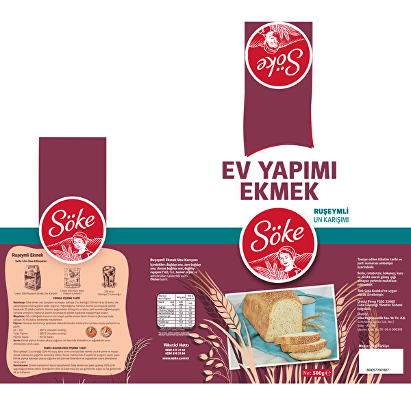 Söke Ruşeymli Un Karışımı 500 g Söke Ruşeymli Un Karışımı 500 g