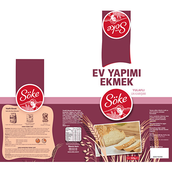 Söke Yulaflı Un Karışımı 500G Söke Yulaflı Un Karışımı 500G
