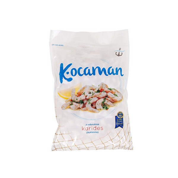Kocaman Ayıklanmış Donuk Karides 500 g