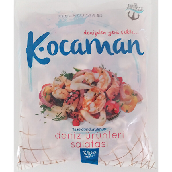 Kocaman Deniz Ürün Salatası Donuk 1000 g