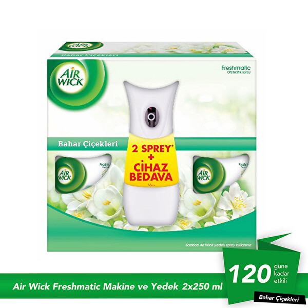 Airwick Fm Kit + 2 Yedek Bahar Çiçekleri Airwick Fm Kit + 2 Yedek Bahar Çiçekleri