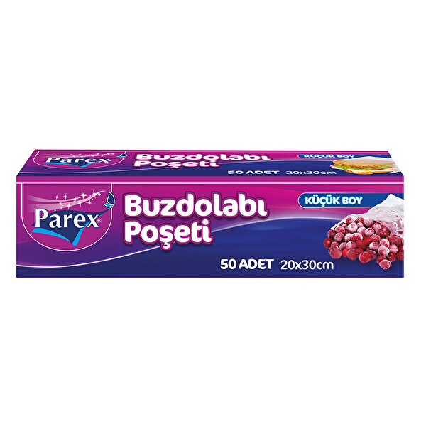 Parex Buzdolabı Poşeti Küçük Boy 50'li Parex Buzdolabı Poşeti Küçük Boy 50'li