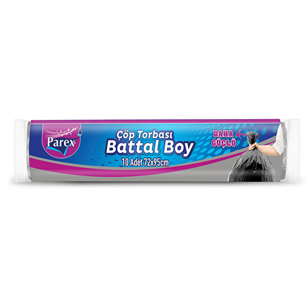 Parex Standart Çöp Torbası Battal Boy 10'lu Parex Standart Çöp Torbası Battal Boy 10'lu