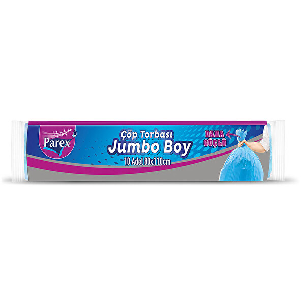 Parex Standart Çöp Torbası Jumbo Boy 10'lu Parex Standart Çöp Torbası Jumbo Boy 10'lu