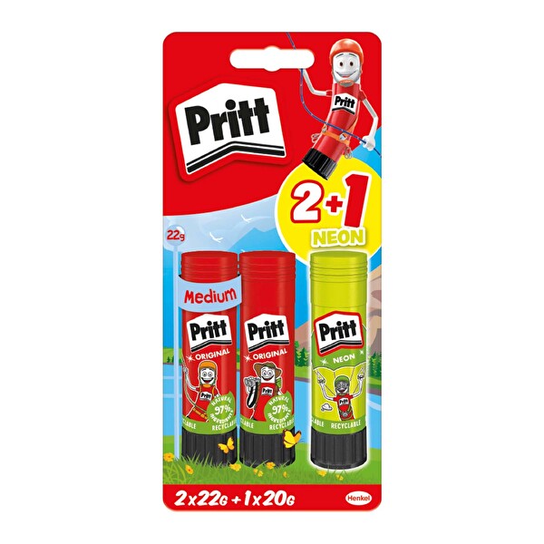 Pritt Stick Yapıştırıcı 2x22 g + 20 g