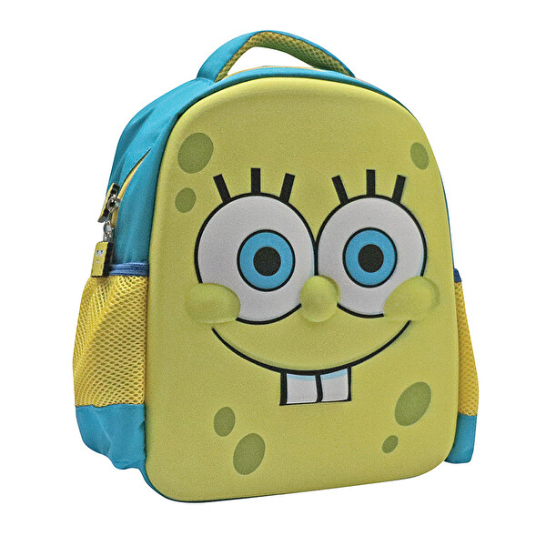 Spongebob Smile Kabartmalı Anaokulu Çanta