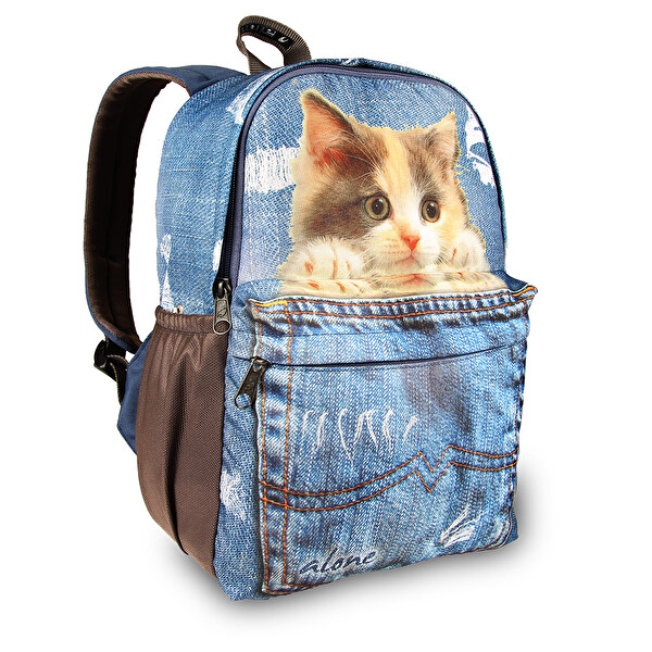 8559 Kedi Alone Sırt Çantası 8559 Kedi Alone Sırt Çantası