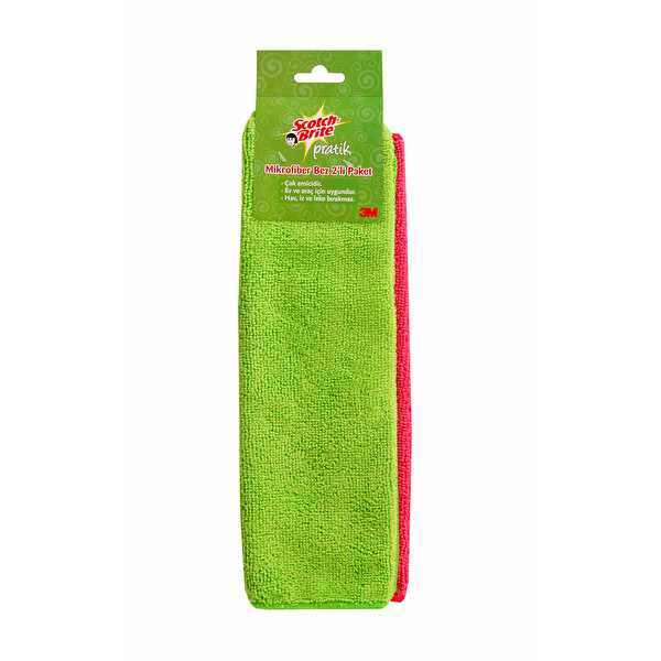 Scotch Brite Mikrofiber Bez 2'li Scotch Brite Mikrofiber Bez 2'li