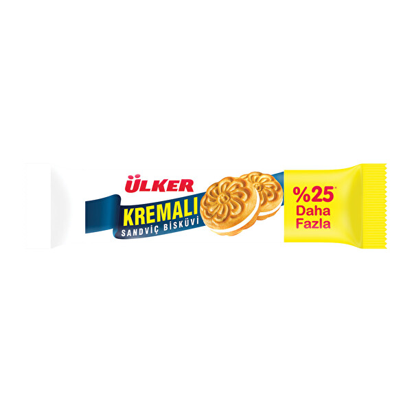 Ülker Kremalı Sandviç Bisküvi 69 g Ülker Kremalı Sandviç Bisküvi 69 g