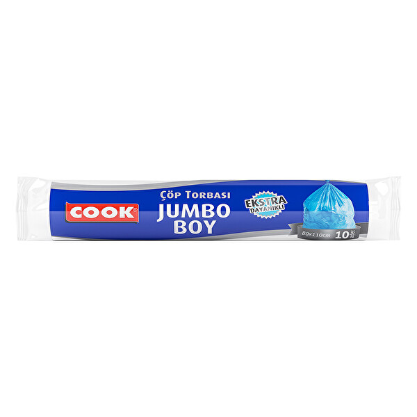 Cook Ekstra Kalın Çöp Torbası Jumbo Boy Cook Ekstra Kalın Çöp Torbası Jumbo Boy