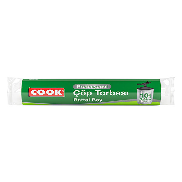 Cook Profesyonel Çöp Torbası Battal Boy Cook Profesyonel Çöp Torbası Battal Boy