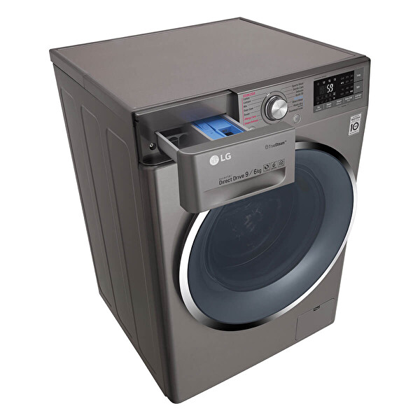 LG F4J8FHP2S 9 kg Yıkama, 6 kg Kurutma Makinesi LG F4J8FHP2S 9 kg Yıkama, 6 kg Kurutma Makinesi