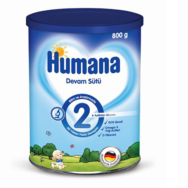Humana 2 Devam Sütü 800 g Humana 2 Devam Sütü 800 g