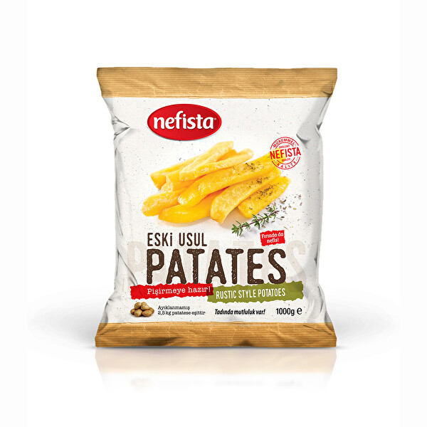 Nefista Eski Usül Patates 1000 gr Nefista Eski Usül Patates 1000 gr