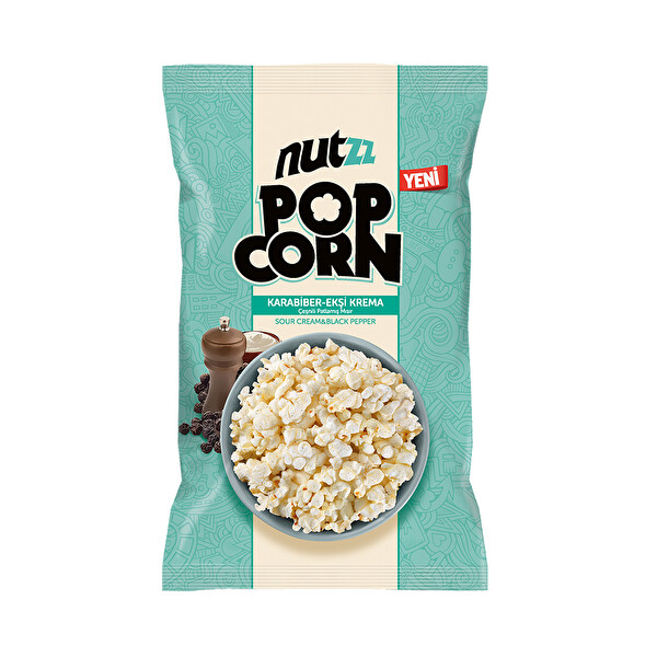 Peyman Nutzz Popcorn Karabiber & Kremalı 85 g Peyman Nutzz Popcorn Karabiber & Kremalı 85 g