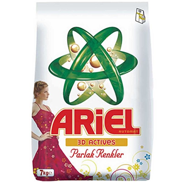 Ariel Parlak Renkler 7 Kg Ariel Parlak Renkler 7 Kg