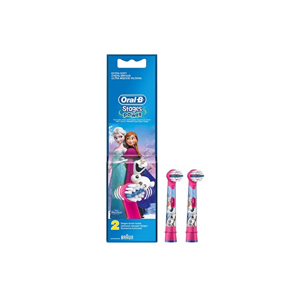 Oral B Stages Cocuklar Icin Dis Fircasi Yedek Basligi Frozen 2 Adet 30187121 Carrefoursa