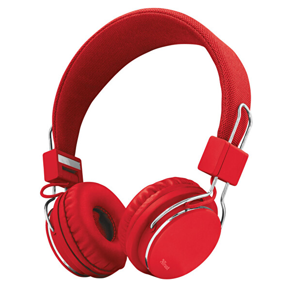 Trust 21822 Ziva Foldable Kulaklık Red Trust 21822 Ziva Foldable Kulaklık Red