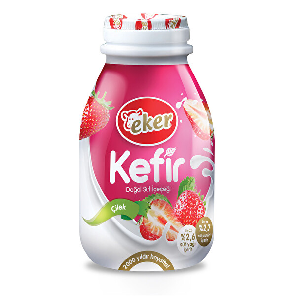 Eker Kefir Çilekli 200 ml Eker Kefir Çilekli 200 ml