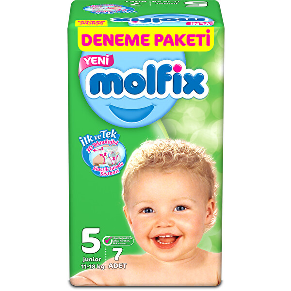 Molfix 3D Junior 7*12 Deneme Paketi Molfix 3D Junior 7*12 Deneme Paketi