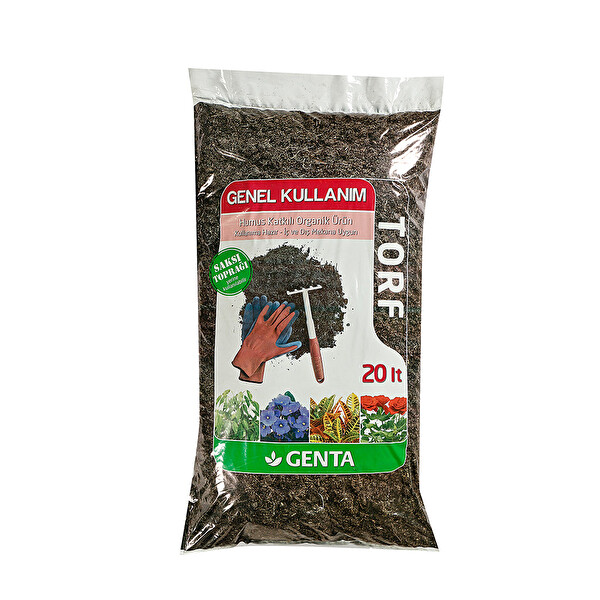 Genta Genel Kullanım Torf 20 lt Genta Genel Kullanım Torf 20 lt
