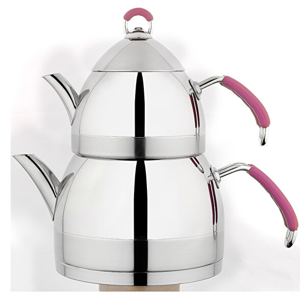 Çaydanlık Takımı - 4 Parça - Pembe Çaydanlık Takımı - 4 Parça - Pembe