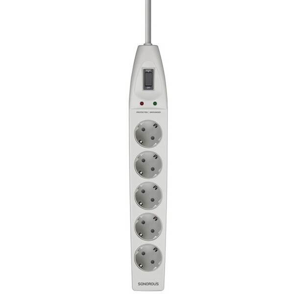 Sonorous SP-05 5'li Akım Koruma Prizi