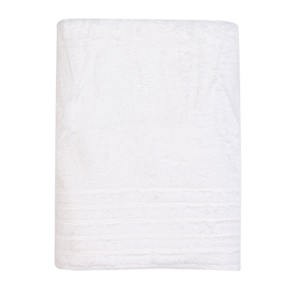 Bambu Solid Havlu 85*150 Beyaz Bambu Solid Havlu 85*150 Beyaz