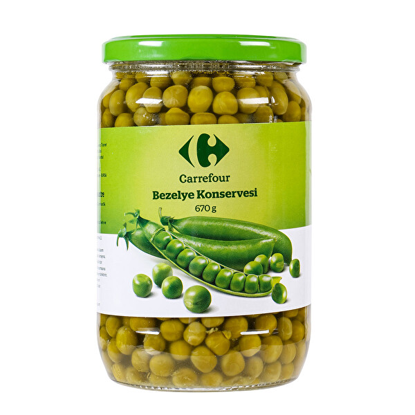 Carrefour Bezelye Cam 670 G Carrefour Bezelye Cam 670 G