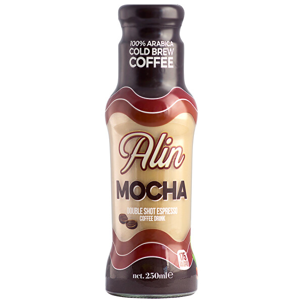 Alin Mocha D.Shot Espresso 250 ml Şişe Alin Mocha D.Shot Espresso 250 ml Şişe
