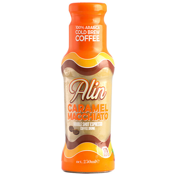 Alin Caramel Macchiato 250 ml Şişe Alin Caramel Macchiato 250 ml Şişe