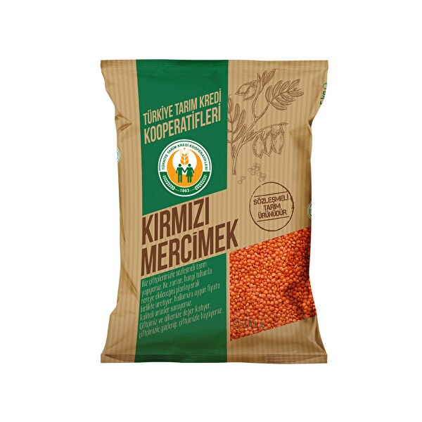 Tarım Kredi Kırmızı Mercimek 2,5 kg Tarım Kredi Kırmızı Mercimek 2,5 kg