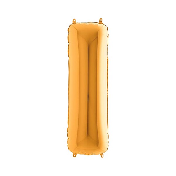 Folyo Balon Altın Harf I 96 cm Folyo Balon Altın Harf I 96 cm