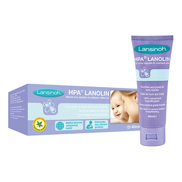 LANSINOH HPA Lanolin Göğüs Ucu Kremi 40 ml LANSINOH HPA Lanolin Göğüs Ucu Kremi 40 ml