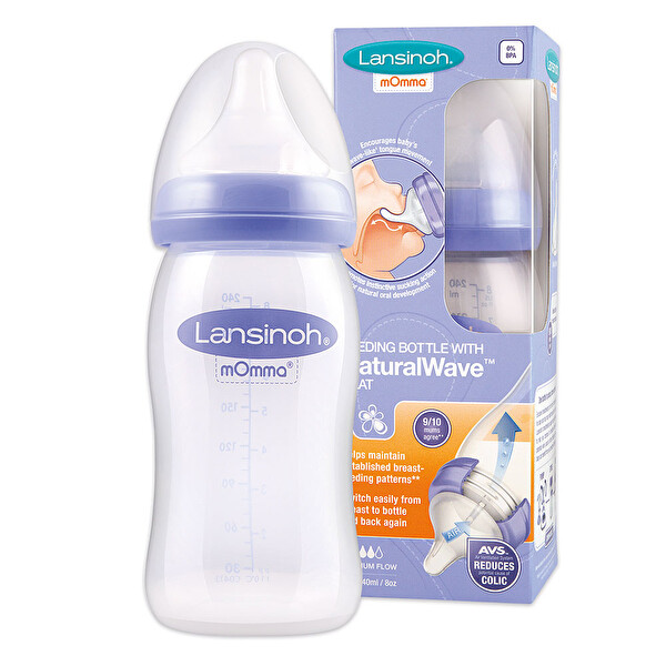 Lansinoh Natural Wave Biberon 240 ml Lansinoh Natural Wave Biberon 240 ml