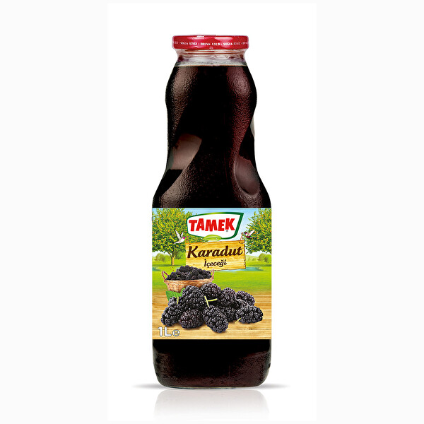 Tamek Karadut İçeceği 1 Lt Cam